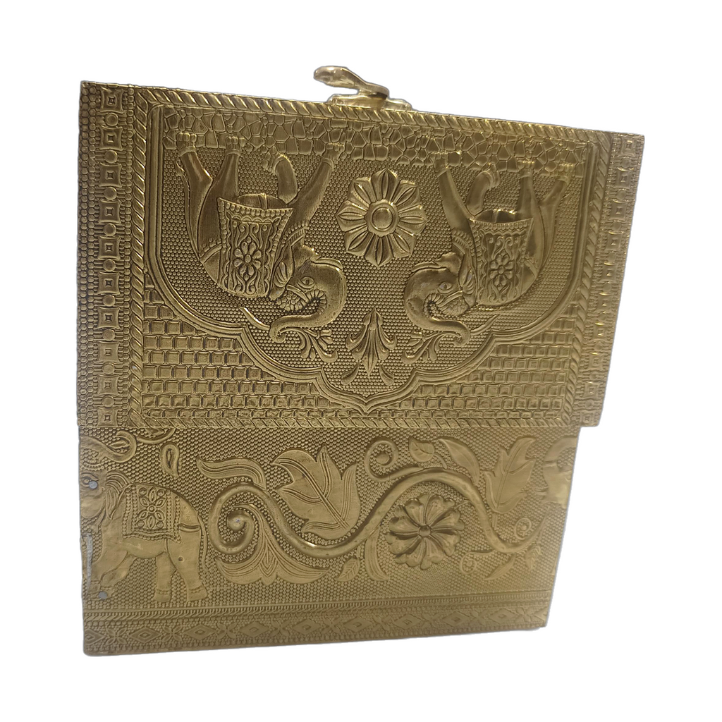 Elephant Embossed 2 Jar Gift Box