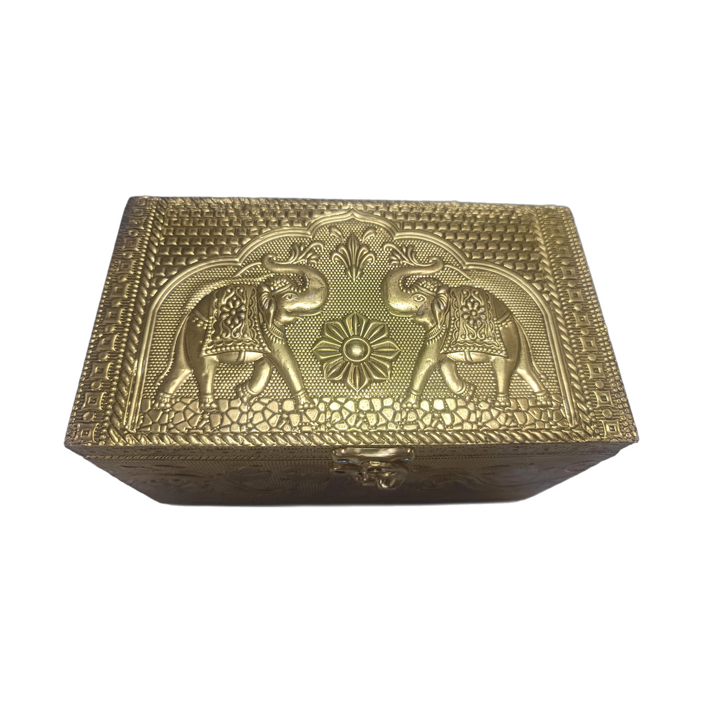 Elephant Embossed 2 Jar Gift Box