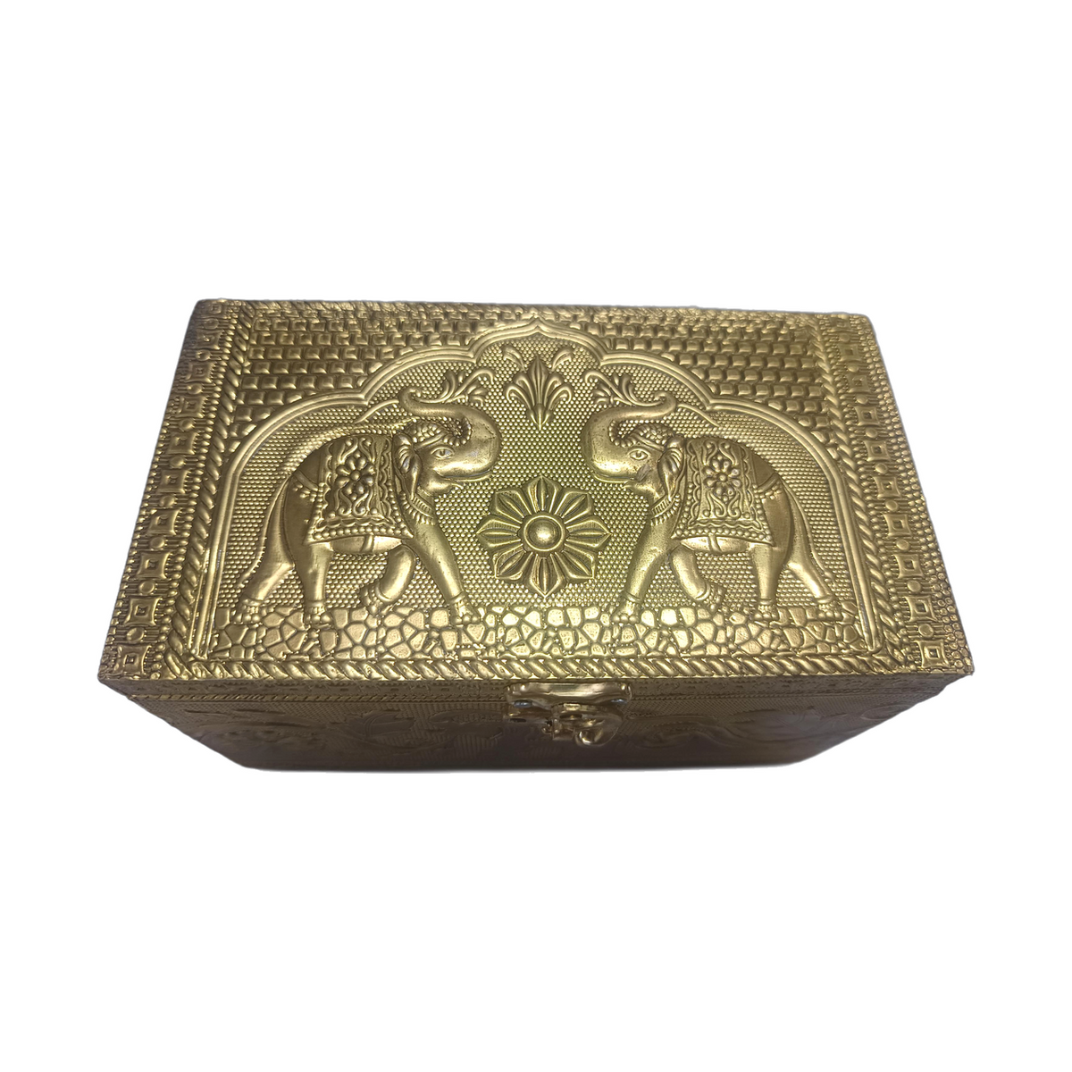 Elephant Embossed 2 Jar Gift Box