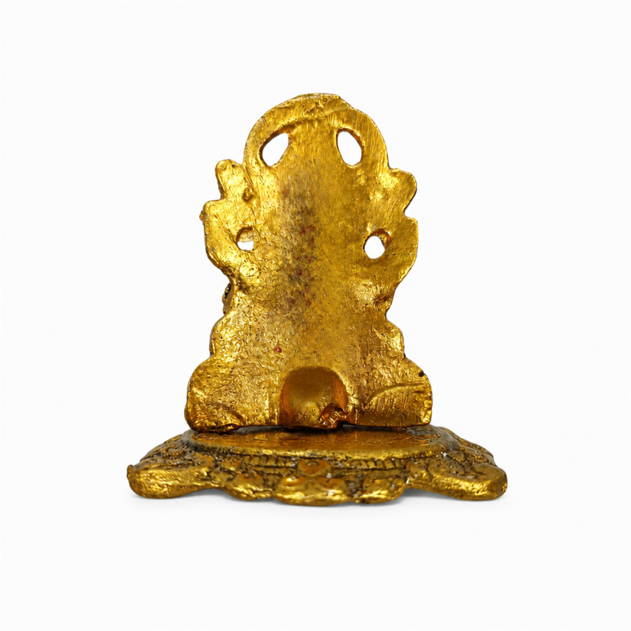 Small Metal Ganpati Idol for Home, Office & Pooja